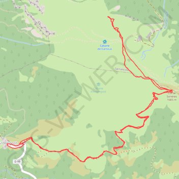 Mountarrouy GPS track, route, trail
