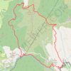 Tour du Mont-Grazian GPS track, route, trail