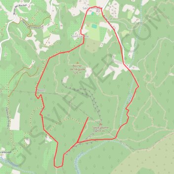 Mont Saint Jaume GPS track, route, trail