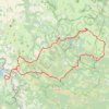 Naussac - Sainte Eulalie GPS track, route, trail