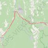 Fernie - Blairmore GPS track, route, trail