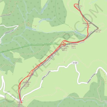 Titurru et Buztanzelai GPS track, route, trail