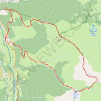 Lagaube-Larry GPS track, route, trail
