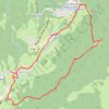 Le pré du Playnet et le Col du Soliet par Château Bernard GPS track, route, trail