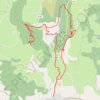 Les balmes de Montbrun GPS track, route, trail