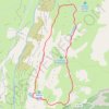 Rando des 4 lacs GPS track, route, trail