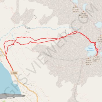 Punta Lamet GPS track, route, trail