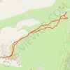 Col du Pourteillou GPS track, route, trail