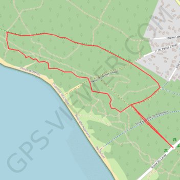 Vert Bois - Parcours Santé GPS track, route, trail