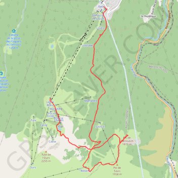 22 août 2019 GPS track, route, trail