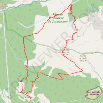 Tour de l'aiguillette des Houches GPS track, route, trail