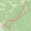 De Lemberg à l'étang de Hasselfurth GPS track, route, trail