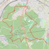 Meudon, boucle GPS track, route, trail
