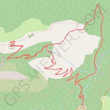 La Montagne de Thiey GPS track, route, trail