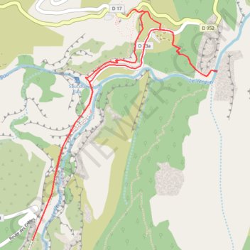 Sentier découverte du Lézard GPS track, route, trail