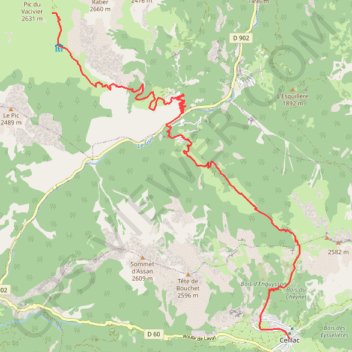 Queyras - Col Furfande - Ceillac GPS track, route, trail