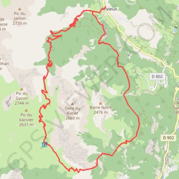 Furfande GPS track, route, trail