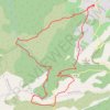 Nans Les Pins - La Source de l'Huveaune GPS track, route, trail