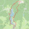 Tour du Lac de Chaumeçon GPS track, route, trail