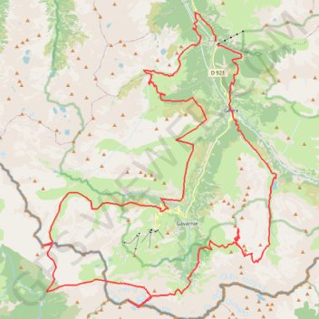 Gavarnie GPS track, route, trail