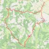 St Pierre-Combret-Col de Scié-St Sever GPS track, route, trail