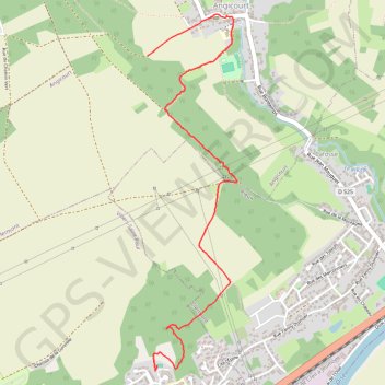 Villers P.Perret - Angicourt GPS track, route, trail