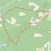 Boucle par le Domaine de Rivaulde GPS track, route, trail