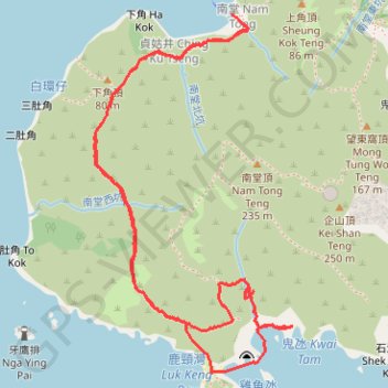 鬼氹 GPS track, route, trail