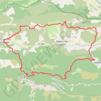 Mission Sisteron (04) GPS track, route, trail