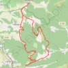 Châtillon en Diois, Miscon, Menglon (Drôme) GPS track, route, trail