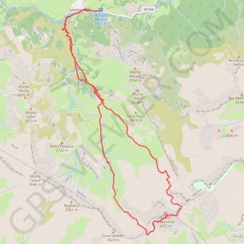 Rocca Marchisa GPS track, route, trail