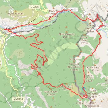 Exploring some french/italian trails | Vélo | Strava GPS track, route, trail