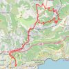 Peillon et Blausasc GPS track, route, trail