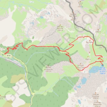 Circuit de Tortisse GPS track, route, trail
