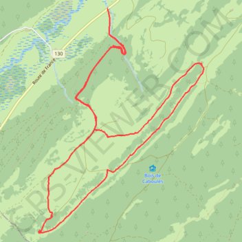 En Suisse vers Bois d'Amont GPS track, route, trail