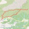 Gréolières - Les miroirs GPS track, route, trail