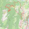 Lac Noir - Col du Granier GPS track, route, trail
