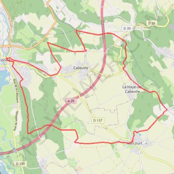 Circuit du Donjon - Brionne GPS track, route, trail