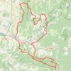 Aventuriers 93km GPS track, route, trail