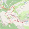 Le lac de Flaine par Les Carroz-d'Arâches GPS track, route, trail