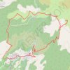 Les Salces - la Source du Goutal - le Pas de l'Azé GPS track, route, trail
