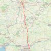 Bretagne 2022 étape 1 BG Rennes GPS track, route, trail