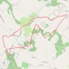 Montaut, la boucle de Lafaurie - Pays du Dropt GPS track, route, trail