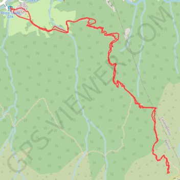 Colle Bicocca GPS track, route, trail