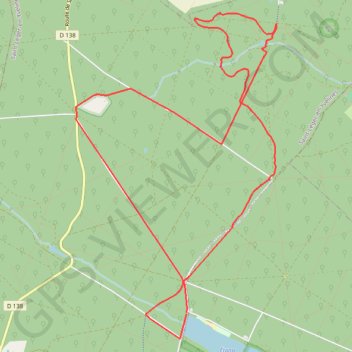 Boucle Mare Ronde GPS track, route, trail