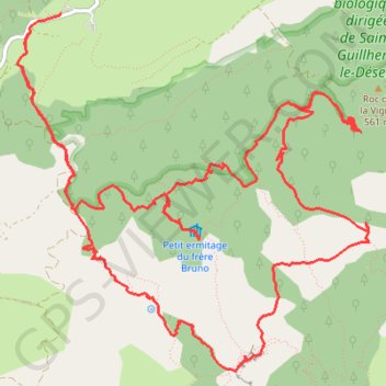 Blanche-neige Cellier GPS track, route, trail