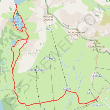 65-122 GPS track, route, trail