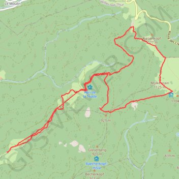 Rando Molkenrain GPS track, route, trail
