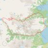 Jenny Lake, Lake Solitude, Paintbrush Peak, Holly Lake and String Lake Loop GPS track, route, trail