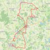 Marathon Bresse Dombes GPS track, route, trail